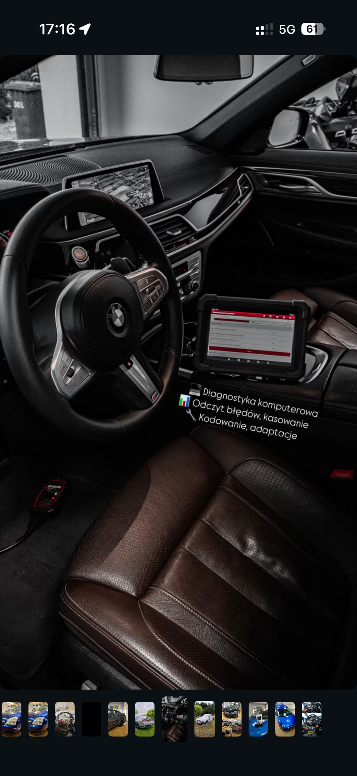 Diagnostyka komputerowa samochodu BMW